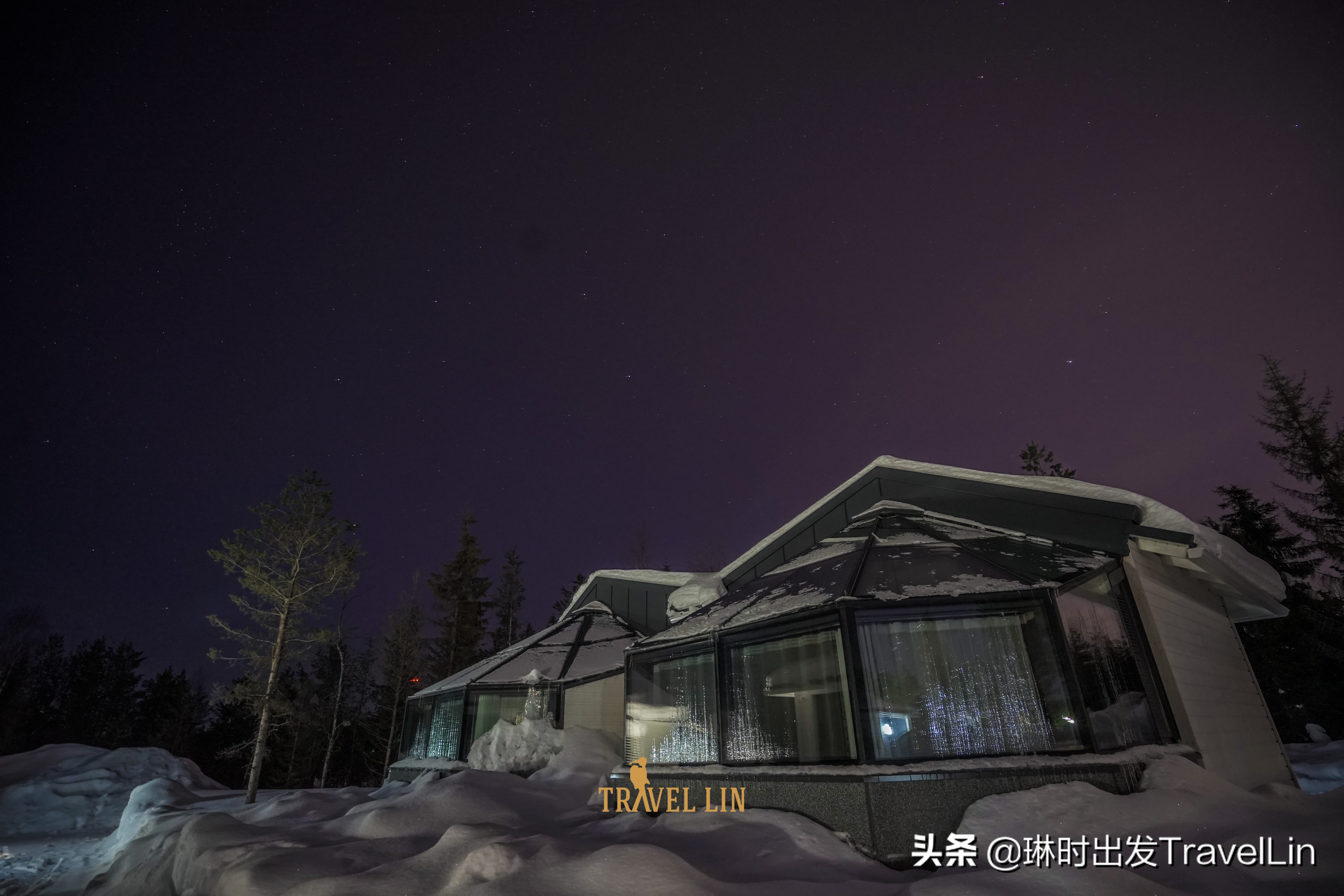 来芬兰的感受,芬兰拉普兰玻璃屋看极光