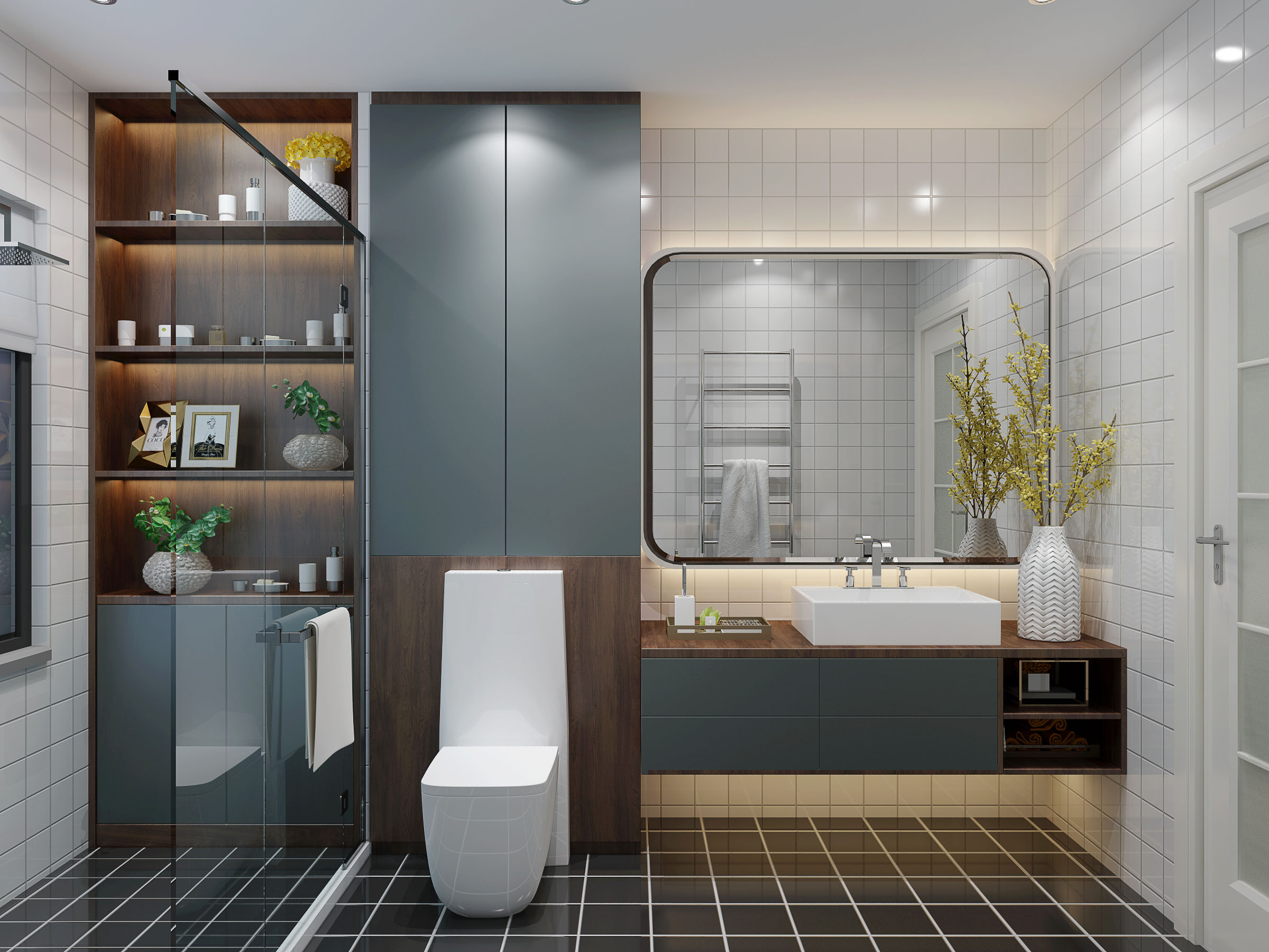 卫生间浴室柜怎么选,浴室柜怎样好看又实用