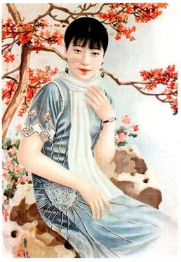 时光的佳酿里，还有佳人的红袖添香——那些惊艳时光的月份牌画