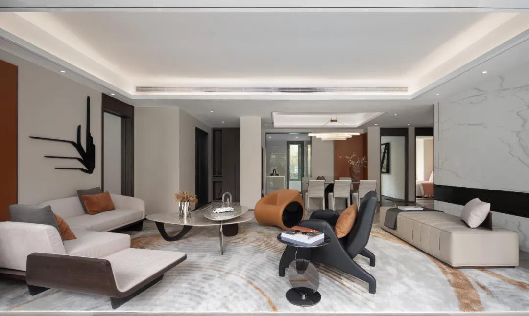 轻奢新中式家居风让生活更精致,轻奢风元素家具软装