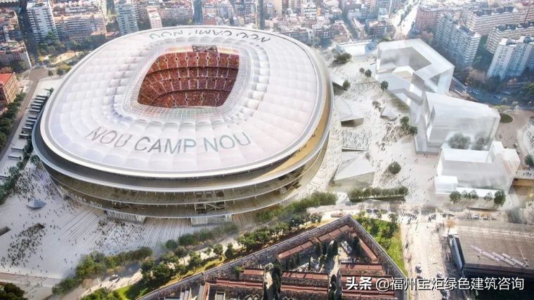 盘点世界著名足球场顶篷结构