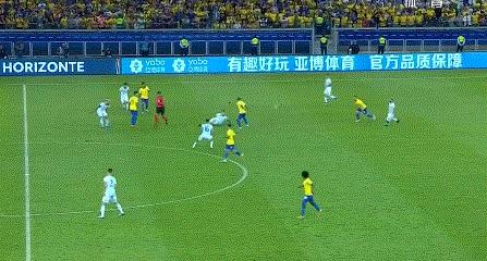 美洲杯-巴西双锋传射2-0胜阿根廷梅西争冠再梦碎