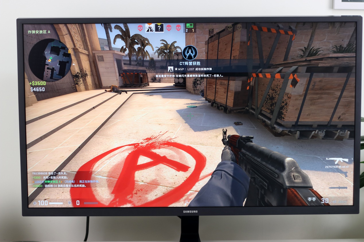 三星显示器玄龙骑士4k144hz,三星32英寸4k显示器s32a700nwc