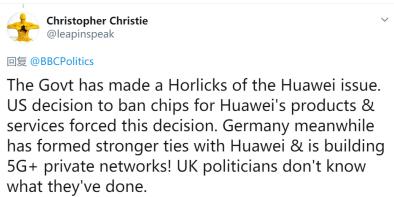 英国对华为事件持什么态度,英国禁止华为有什么影响