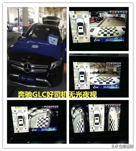 360度全景夜视行车记录仪,夜间360无死角行车记录仪摄像头