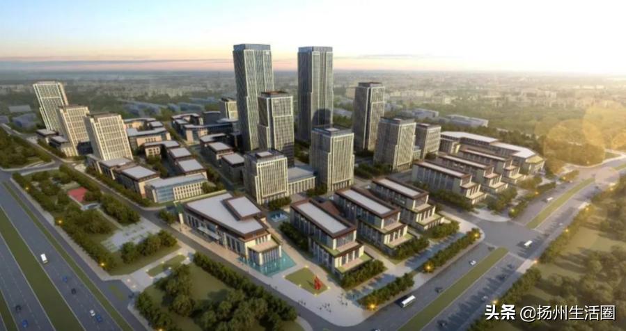 扬州中心450米高楼开工时间,扬州最高的高楼有多高