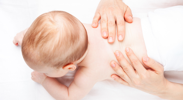 抚触好孕妈妈,抚触宝宝脚底