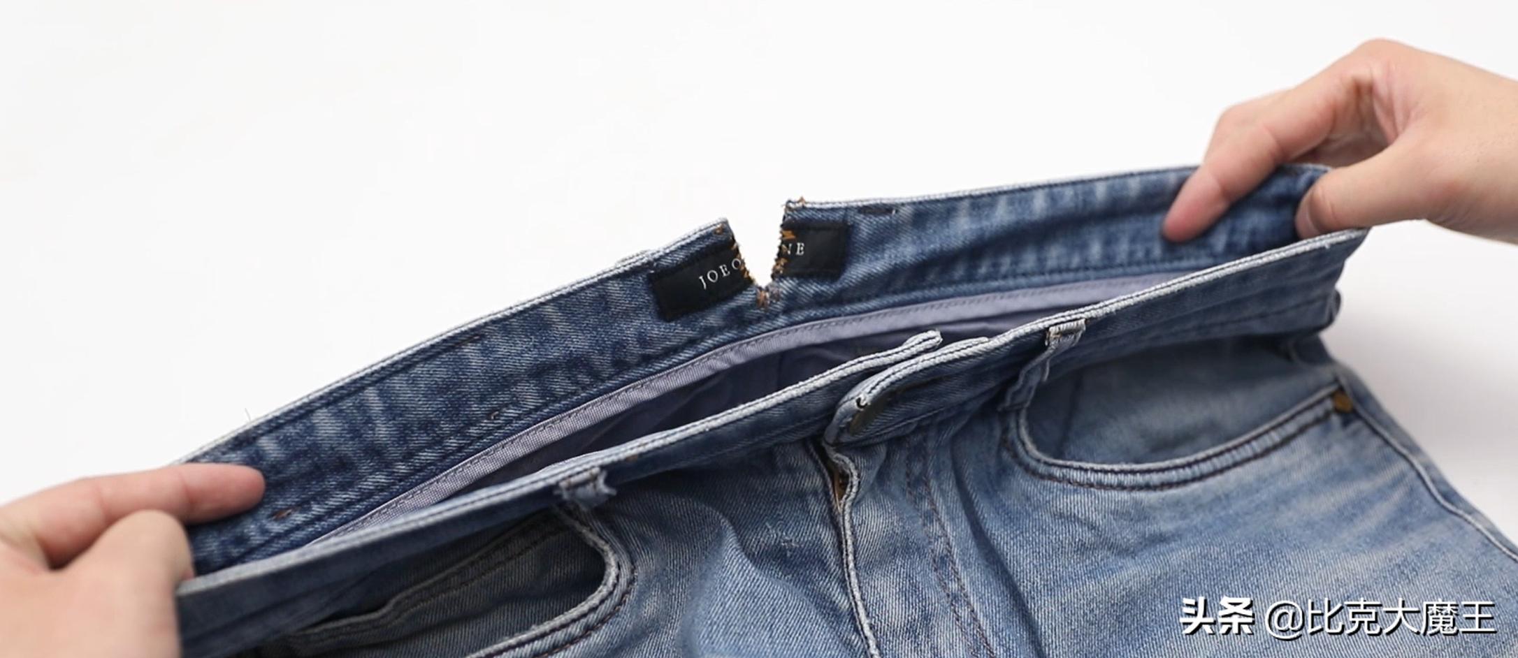 牛仔裤裤腰太大怎么剪掉小妙招,牛仔裤腰太小怎么换裤腰