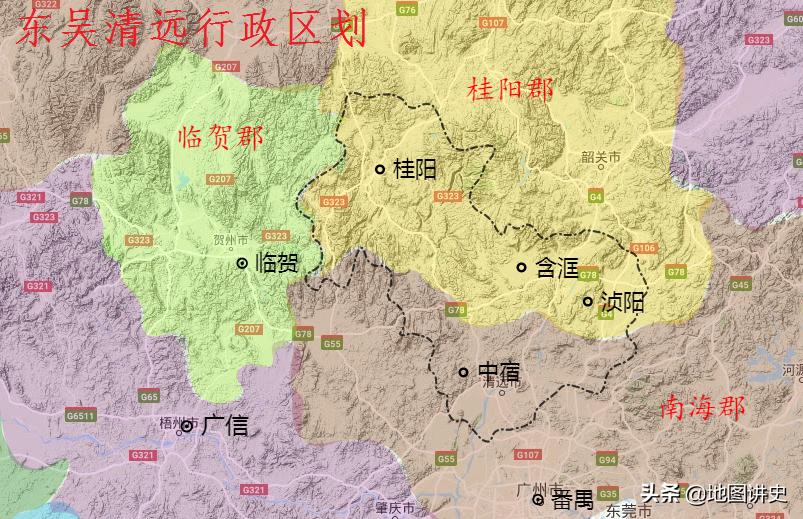 清远各个区的简介,广东清远行政区划