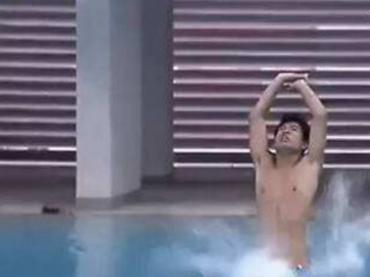 菲律宾炸鱼队首个跳水0分,菲律宾跳水炸鱼队恶搞视频