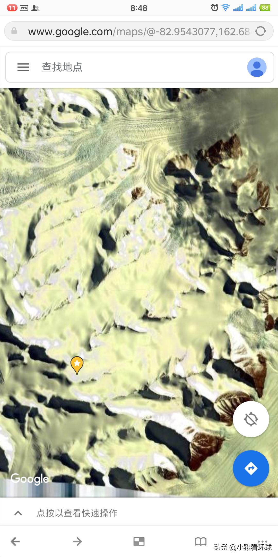 谷歌早期南极地图,谷歌地图南极洲神秘图案