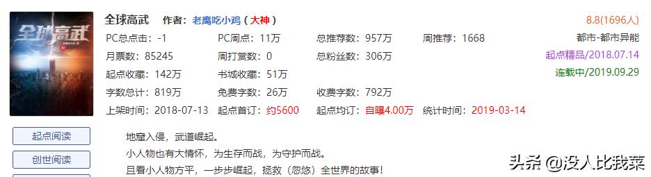 全球高武什么时候出的,全球高武为什么这么火