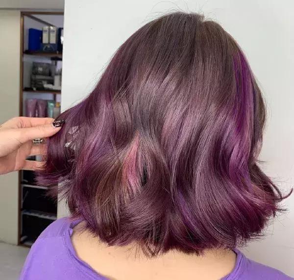 秋冬发色不用漂的高级色图片,秋冬不漂发色推荐图片