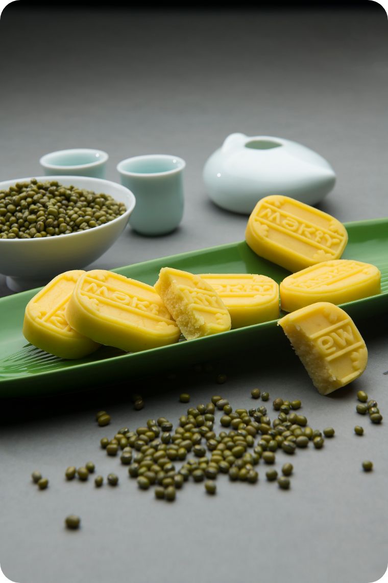 听说米旗最近研发出了黑科技绿豆糕，你想尝尝吗？