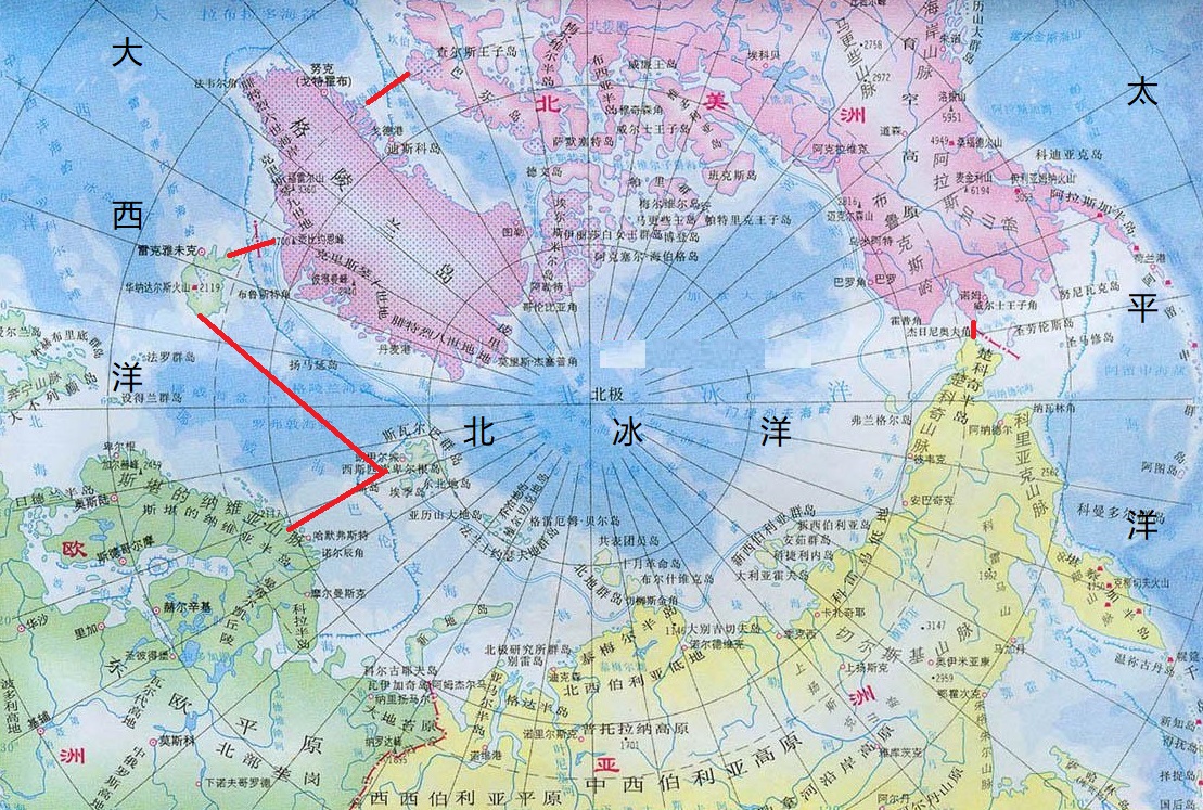 印度洋大西洋和北冰洋哪个面积大,印度洋北冰洋大西洋怎么划分