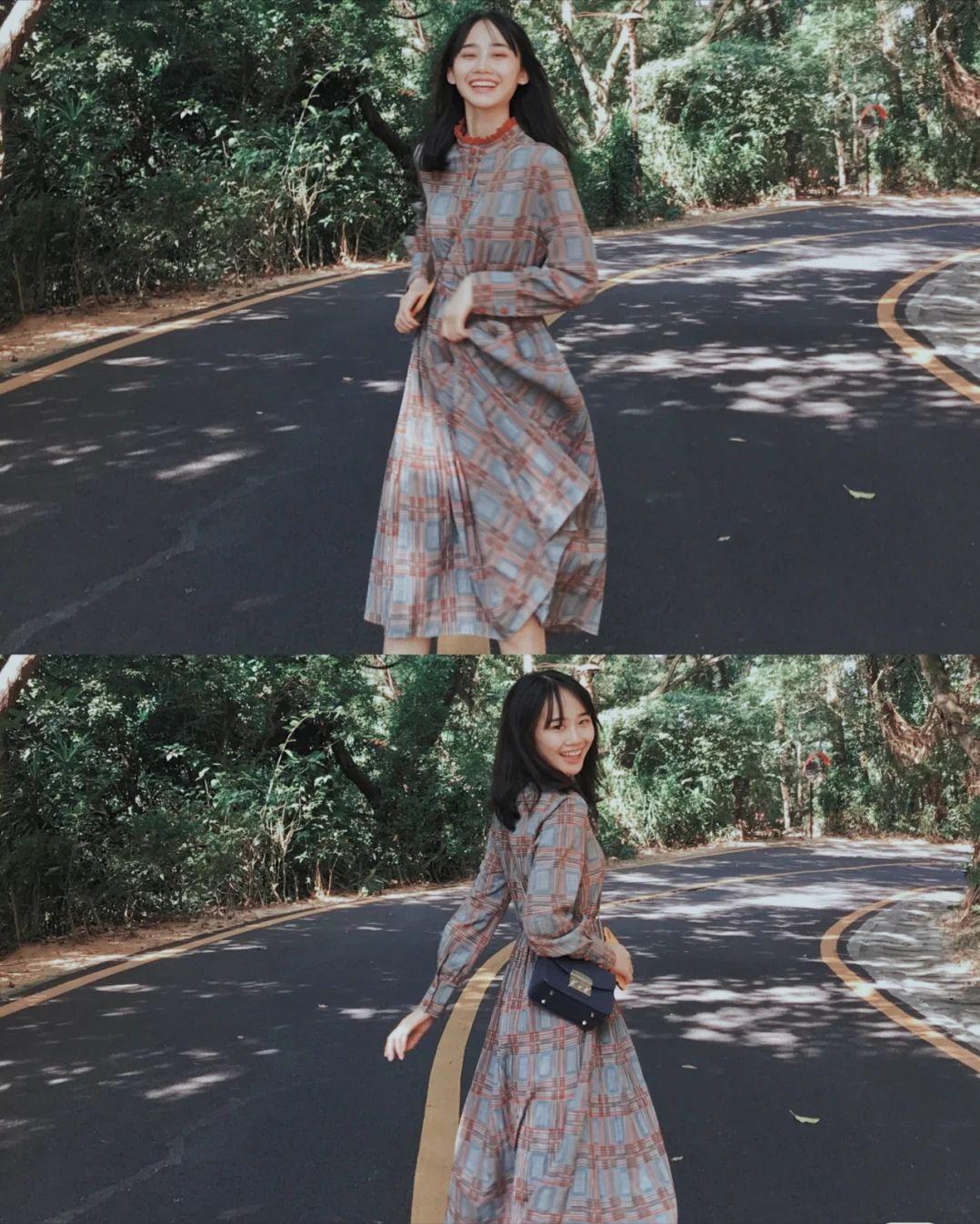 好看的森系裙子,温柔高级感裙子