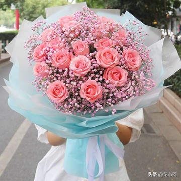 鲜花包装怎么显大,鲜花包装详细教程