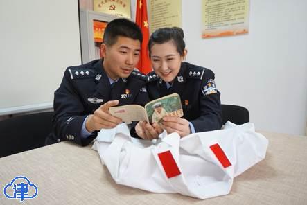 天津女警花,天津女警新式服装