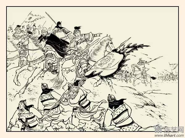 九轩征南擒方腊连环画之三,三国故事图文