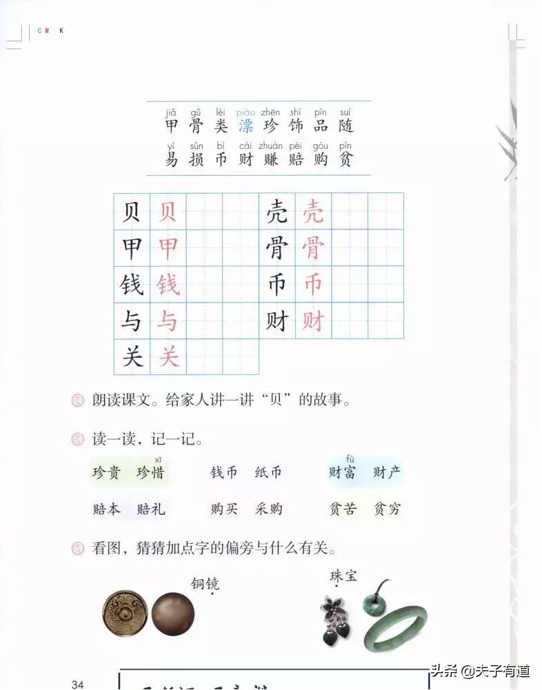 部编版语文二年级单元知识点总结,部编教材二年级语文第三单元复习