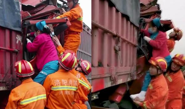 你站出来的样子足以温暖全世界，2020年卡车司机感动瞬间回顾