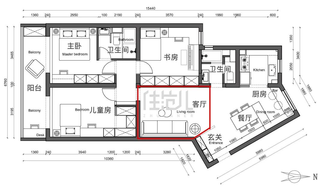 绝了!100㎡两娃之家零杂物,鸡肋空间原地增值20万