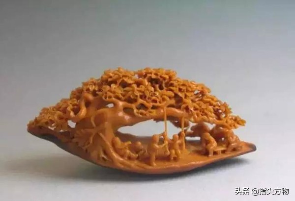 天工奖橄榄核雕,巧夺天工红木文创