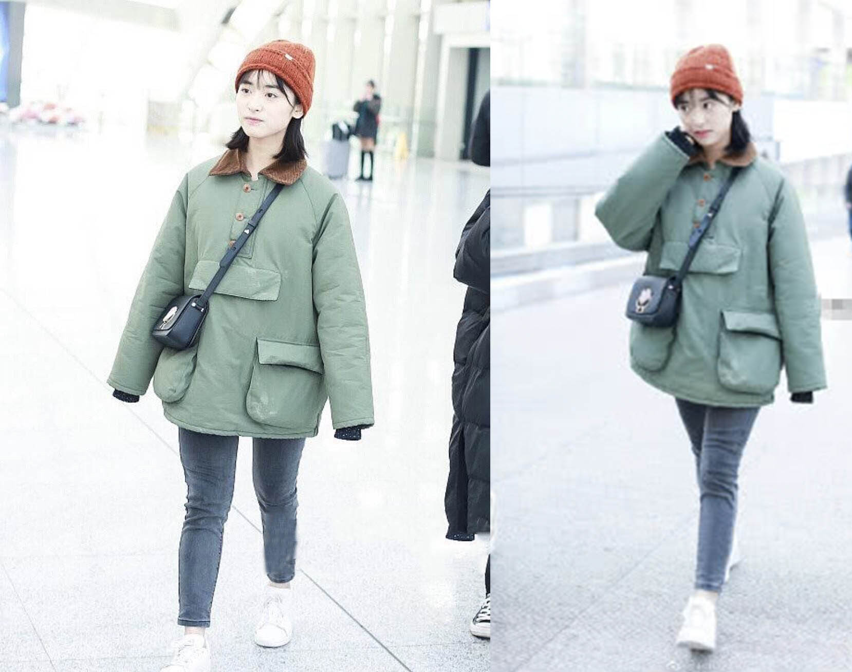 沈月流星花园小短腿入场,沈月穿搭不露腿