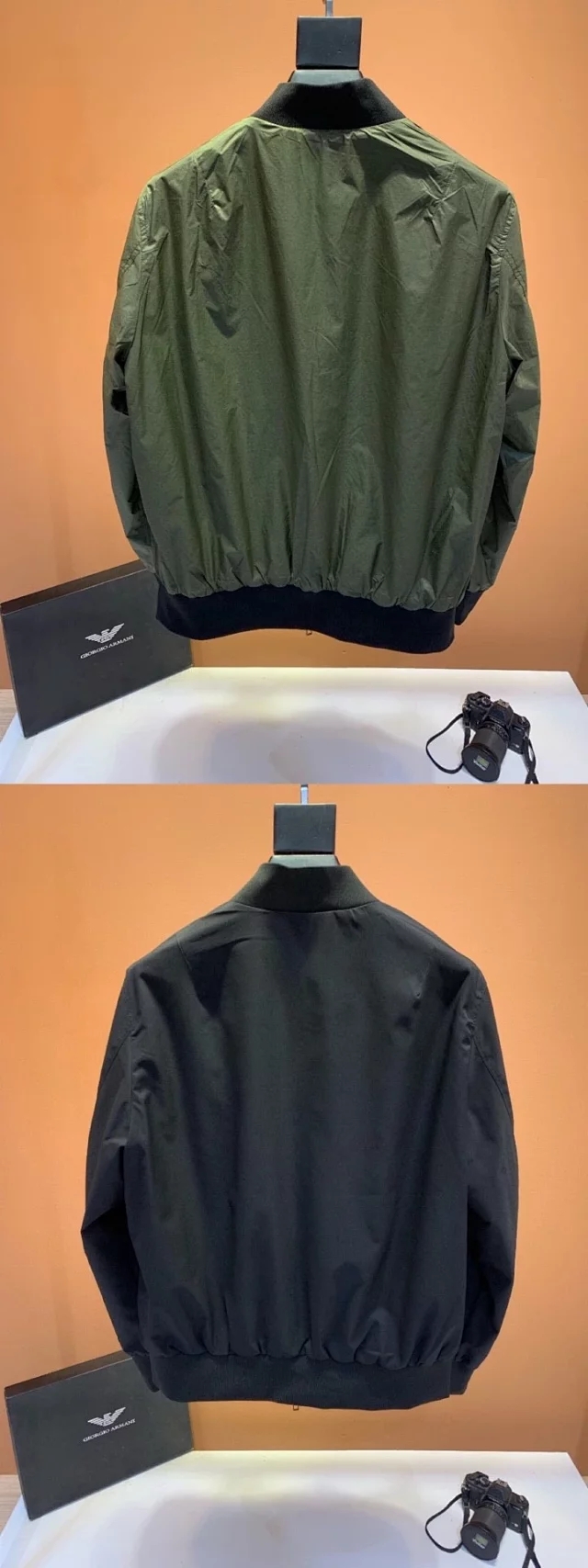 意大利乔奇·阿玛尼空军风夹克,上海阿玛尼飞天夹克