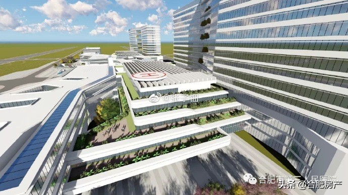 合肥市医院新建院区,合肥北城中医院南面空地规划