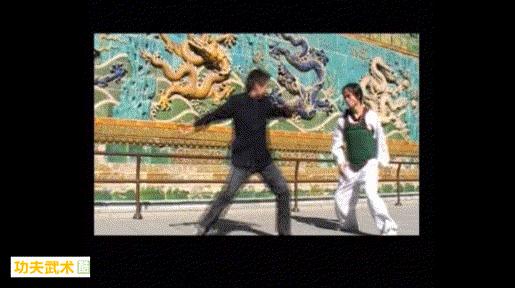 李小龙精武门连环八腿双截棍,李小龙短棍格斗术教学视频