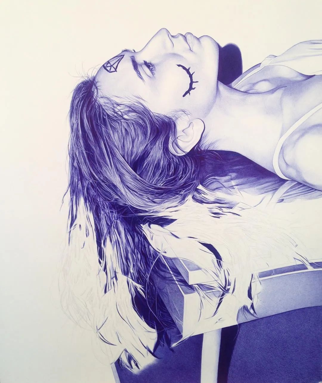 笔尖下的女人火辣性感身材,一天时间7000万*放播**量,网友围观