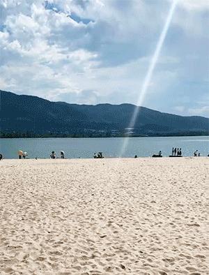 在邛海边吹着风,在邛海边吹吹风