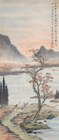 郑午昌花鸟,丝鬓散人郑午昌百幅绘画作品赏析