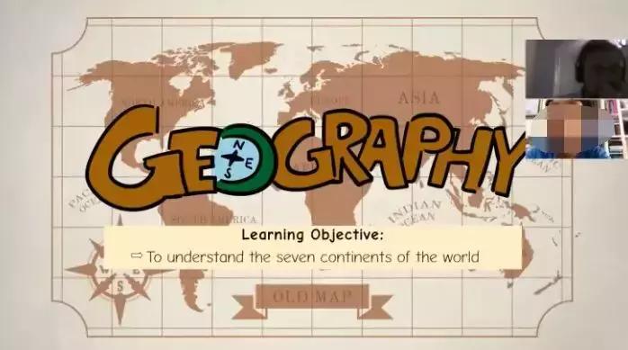 英伦云小学地理课程《Continents》了解地球上的陆地