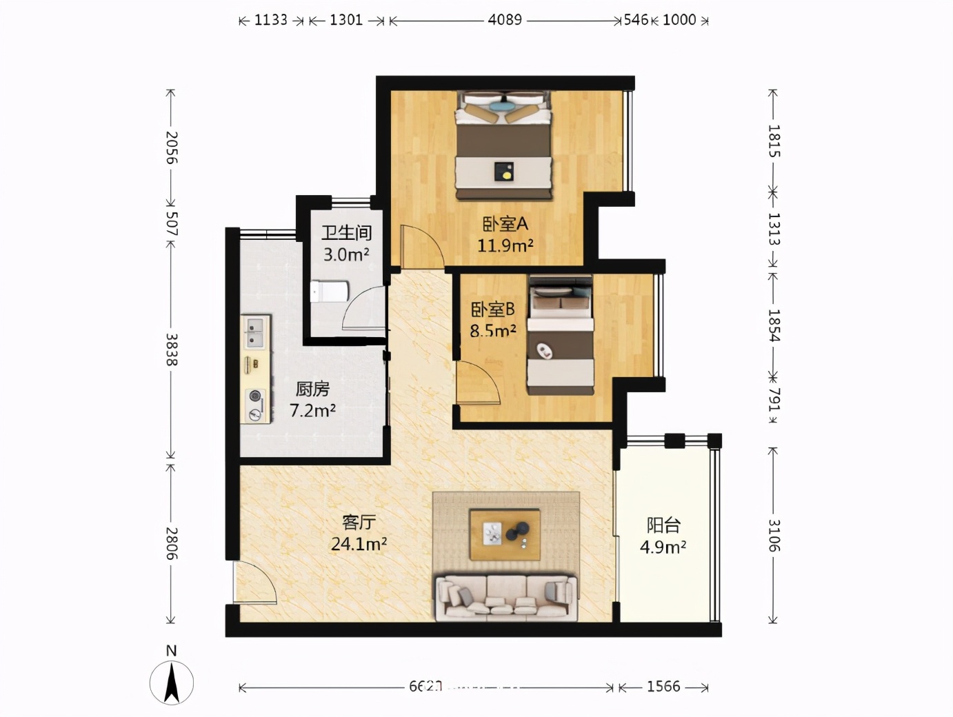 前海北最好的小区，总价500万就能上车