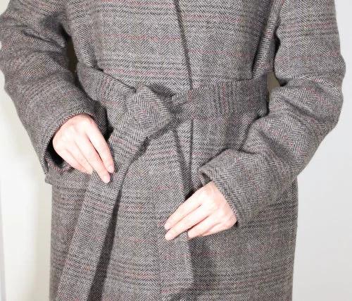 大衣腰带怎么系简单又好看,大衣短腰带系法简单又好看的系法