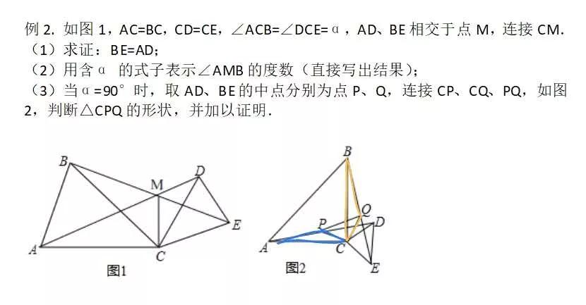 韩春成讲数学全等三角形手拉手,手拉手模型证明三角形全等口诀
