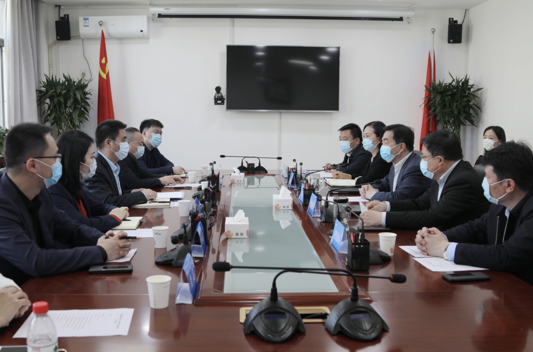 韩城市与天地源股份有限公司座谈(图)