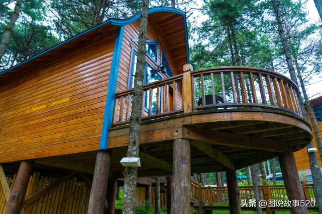 洛阳白云山山顶小木屋价格,洛阳白云山森林小木屋