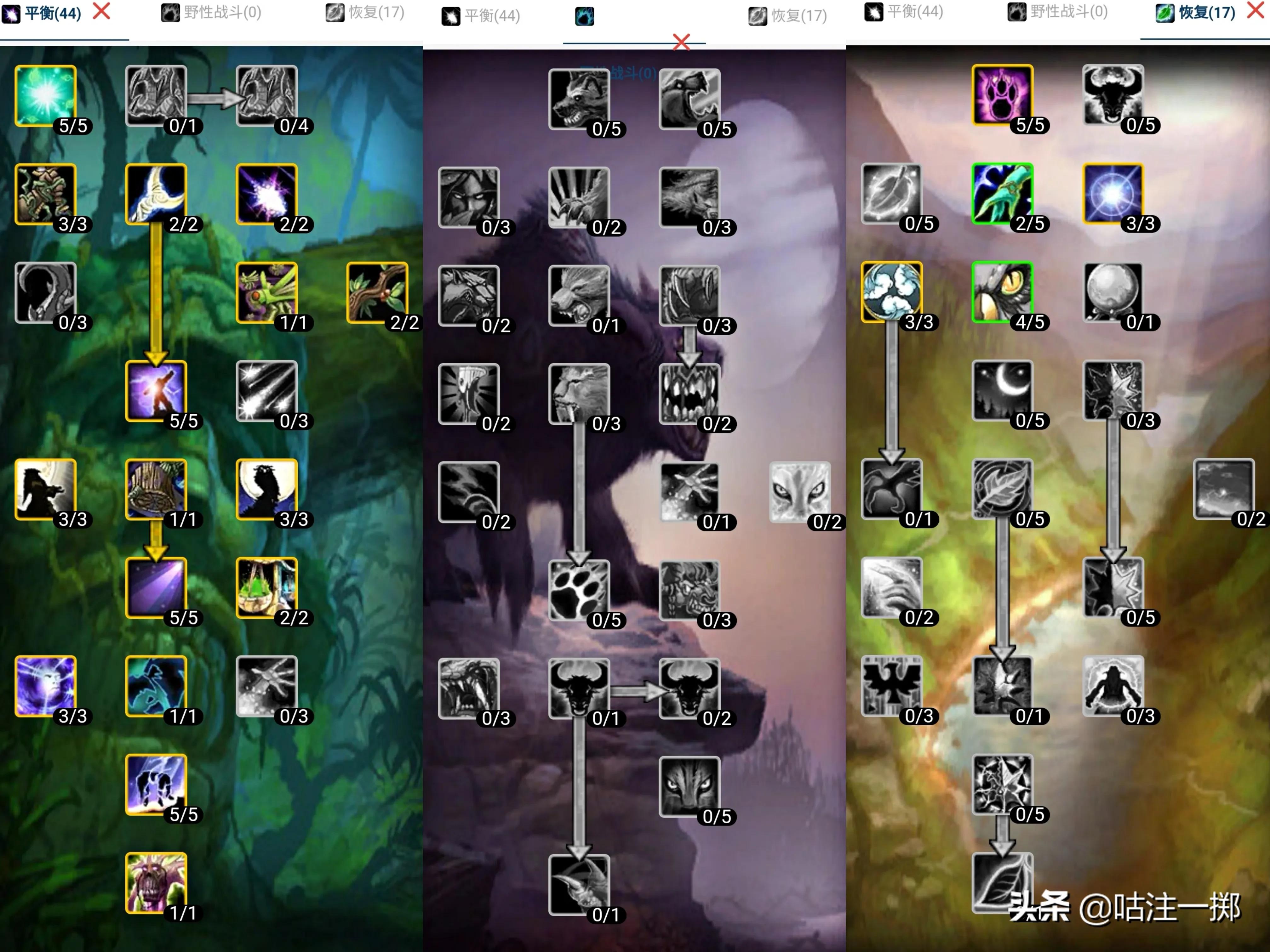 tbc咕咕天赋以及输出手法,魔兽世界怀旧服tbc德鲁伊鸟德天赋