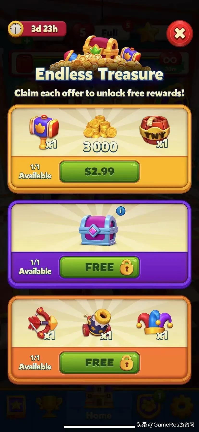 拒绝创新内卷聚焦“爽快消除”，这款三消游戏半年收入超1亿美元