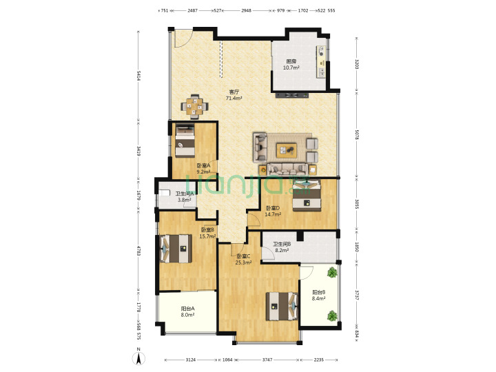深圳湾君汇户型图,深圳湾君汇新天豪宅