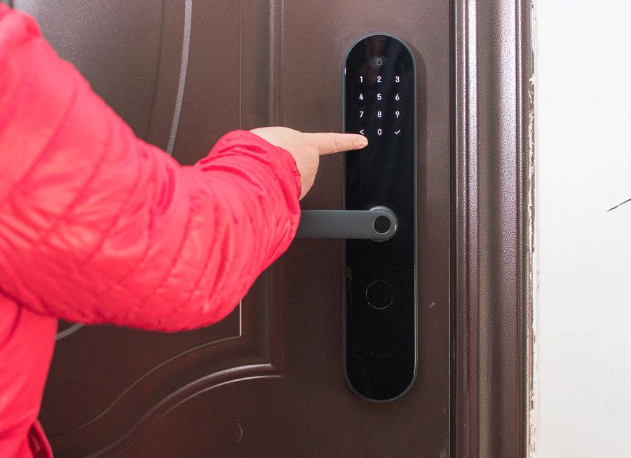 绿米aqara智能门锁n100使用方法,aqara智能门锁n100电池盖怎么打开