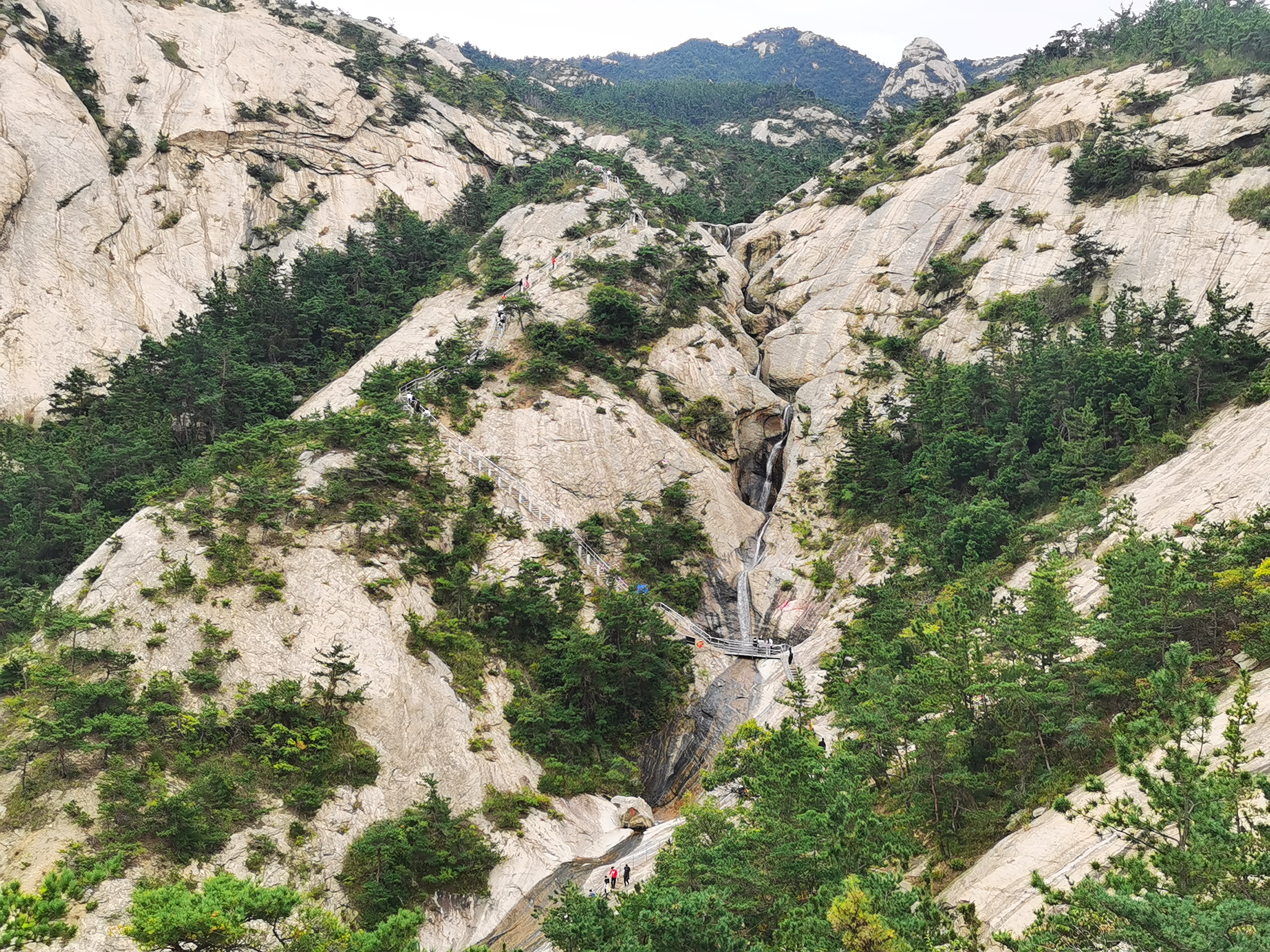 山东烟台山有什么景点,烟台山瀑布