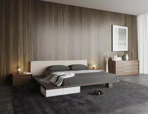 小卧室不用床只用床垫,房间只放一个床垫睡