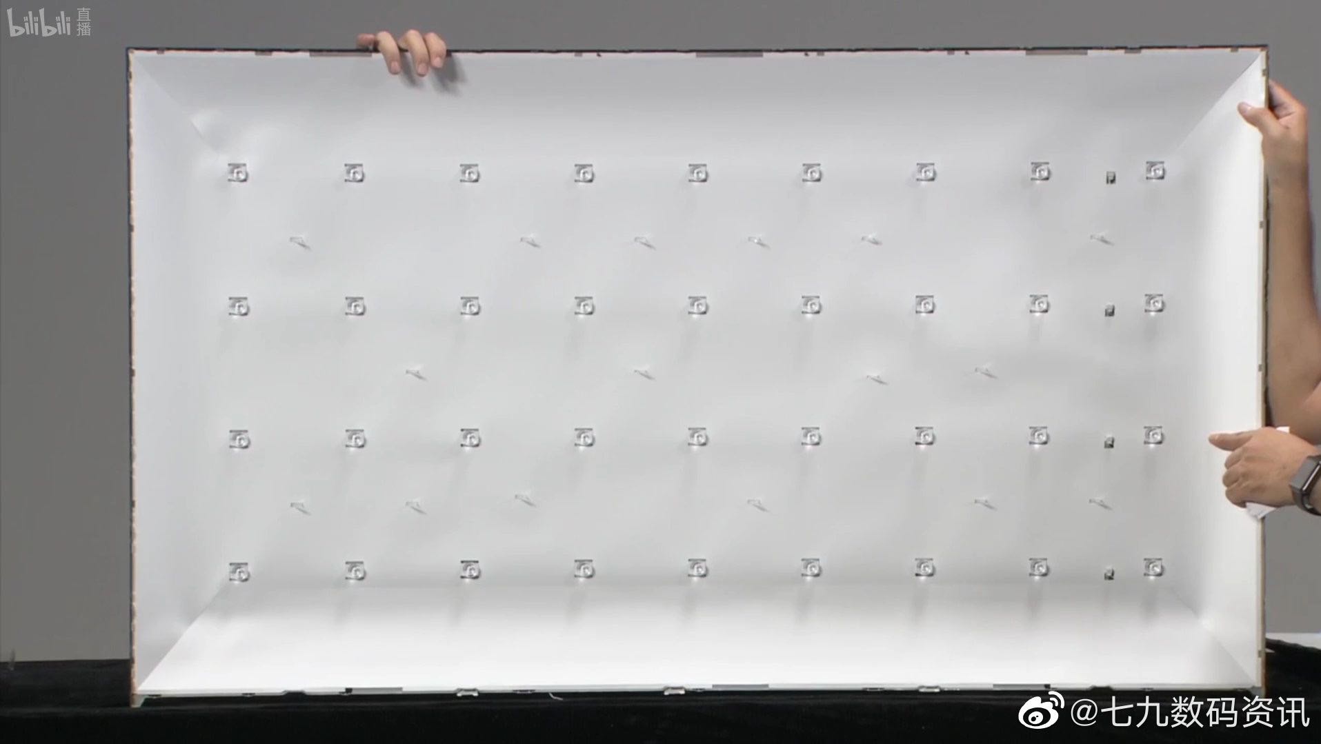 真正拆解下来的原装屏,小米电视4a49寸拆机视频