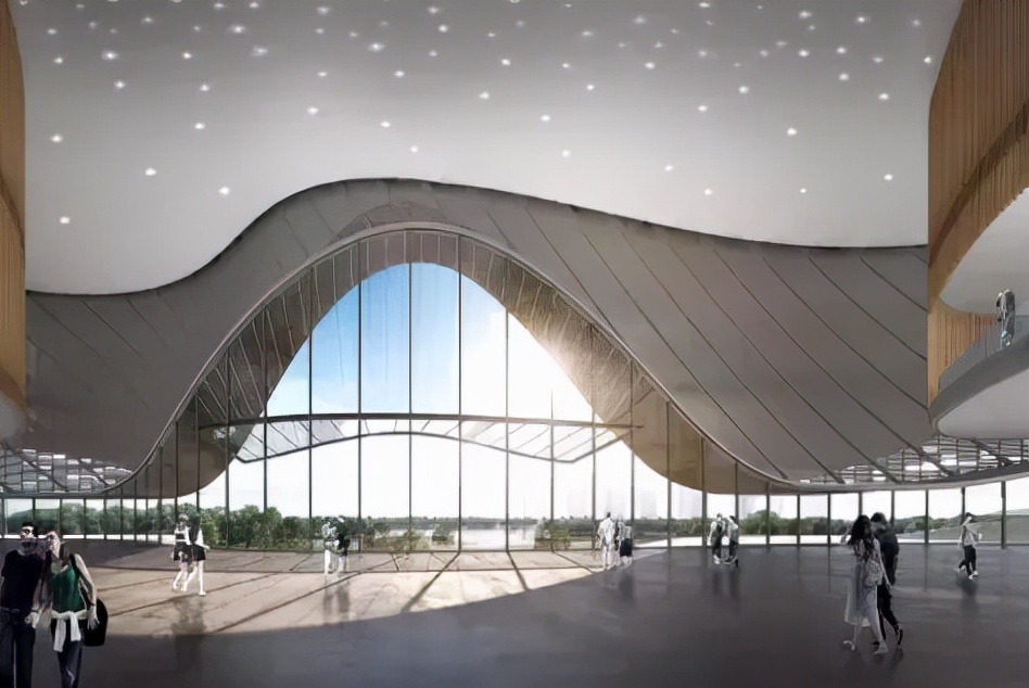 快了!*江阳**市城南“七馆合一”项目预计年底部分可交付使用