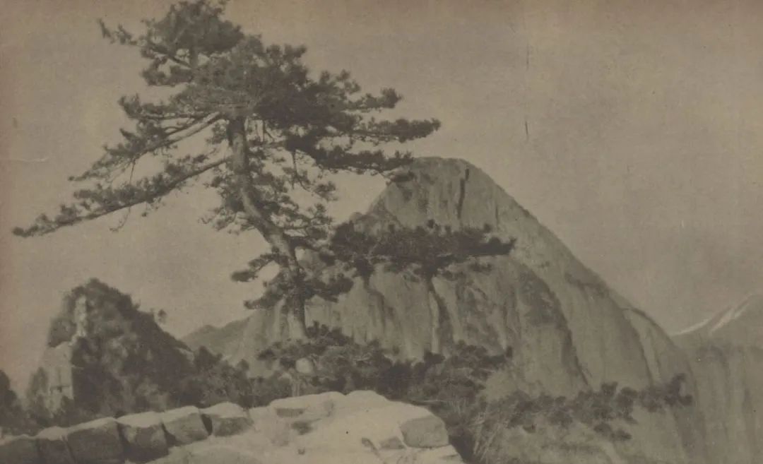 九十年代华山,七百年前的华山湖