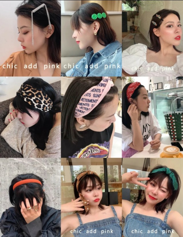 哪些女生发带发夹好看,私藏发饰合集